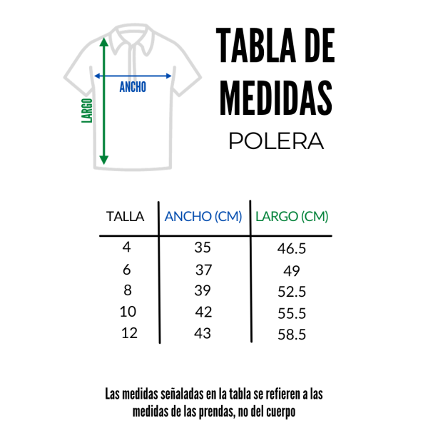 Polera de Piqué Deportiva Unisex - Imagen 4