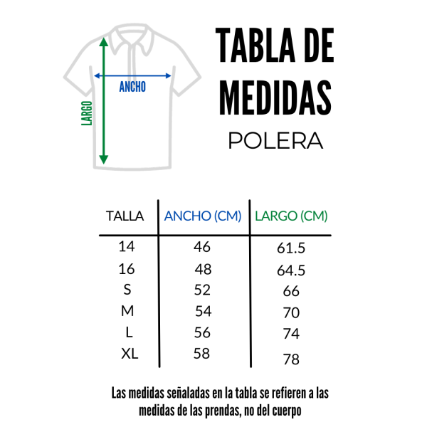 Polera de Piqué Deportiva Unisex - Imagen 5